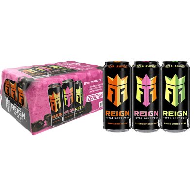 Reign Ultimate Body Fuel Energy Drink 16oz 12-Pack (Variety of Flavors)