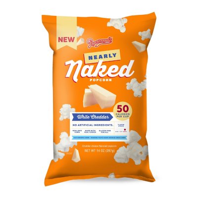 Popcornopolis Nearly Naked White Cheddar Popcorn (14 oz.) - Sam's Club