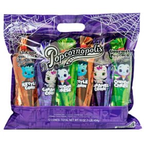 Popcornopolis 12-Cone Halloween Gift Pack (16 oz.)
