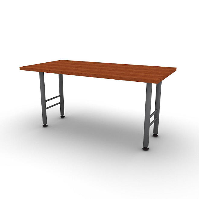 SNAP!Office 30" x 60" Linear Table - Amber Cherry