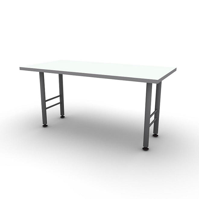 SNAP!Office 30" x 60" Linear Table - Frosty White