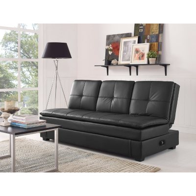 Serta Axis Convertible Storage Sofa with USB Ports - Sam's Club