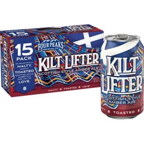 Four Peaks Kilt Lifter 12 fl. oz. can, 15 pk.