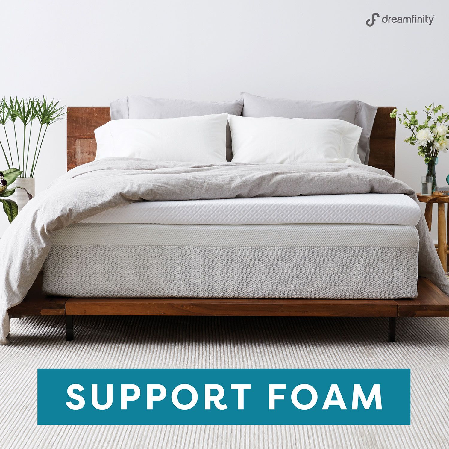 Dreamfinity 3″ Wake Up Your Mattress Topper