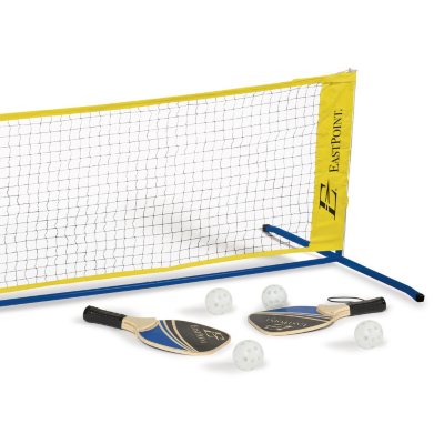 EastPoint Sports 2-in-1 Premium Volleyball Set and Badminton Net Set