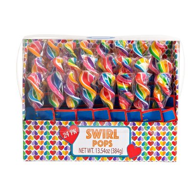 Multicolor Fruit-Flavored Candy Bracelets - 24-Pack