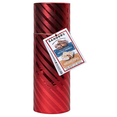 Sanders Gourmet Milk Chocolate and Sugar Cookie Sea Salt Caramels Sam