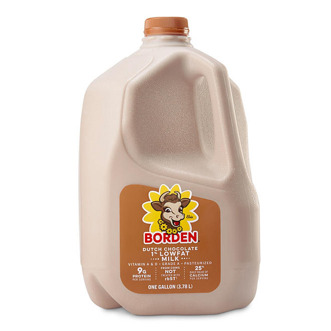 Borden 1% Low Fat Dutch Chocolate Milk (1 gallon)