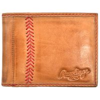 Rawlings Baseball Stitch Bi-Fold Wallet