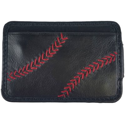 Rawlings Womens Baseball Stitch Phone Zip Wallet Black OS 