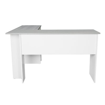 Techni Mobili Functional L-Shape Desk with Storage, Grey - Sam's Club