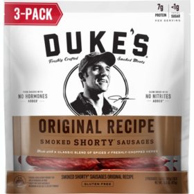 Duke's Original Recipe Smoked Shorty Sausages (5 oz., 3 pk.)
