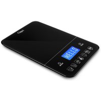 Ozeri Touch III 22 lbs (10 kg) Digital Kitchen Scale with Calorie Counter, Tempered Glass (Assorted Colors)