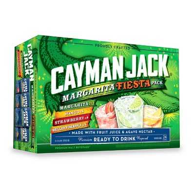 Cayman Jack Margarita Variety Pack 12 fl. oz. can, 24 pk. Sam's Club