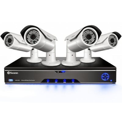 Swann 4 Channel 1080p Full HD Security System with 2TB Hard Drive, 4 1080p  Cameras and 260' Low Light Vision - Sam's Club