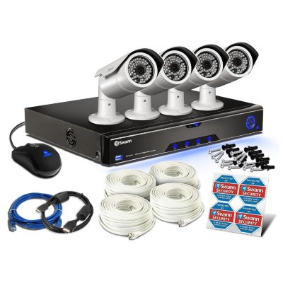 SWANN SECURITY SYSTEM 1080P　フルHD Swann 4 Channel 1080p Full HD Security System with 2TB Hard