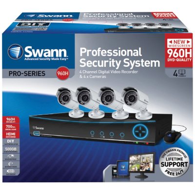 swann professional security system 960h