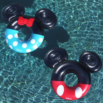 mickey mouse swimming