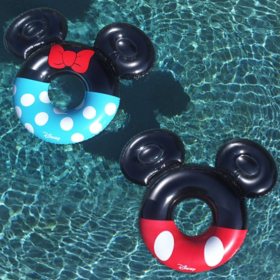 Disney Pool Float Party Tubes by GoFloats Mickey or Minnie Mouse