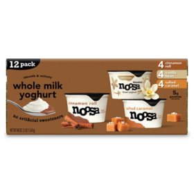 Noosa Yoghurt Fall Variety Pack, 4 oz., 12  pk.