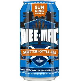 Sun King Wee-Mac Scottish-Style Ale (12 fl. oz. can, 12 pk.)