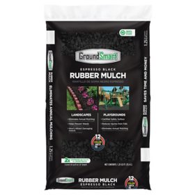 GroundSmart Rubber Mulch - Assorted Colors (1.25 cu ft Bag)