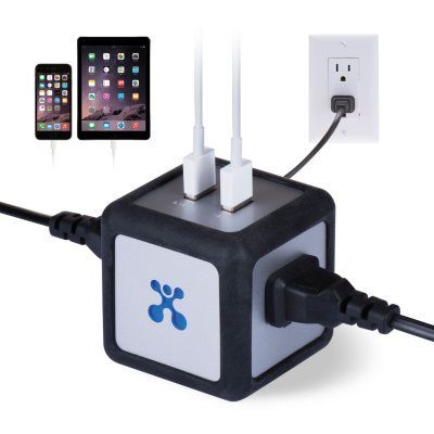 Atomi Power Cube Dual USB Charger / Outlet - 2PK - Sam's Club