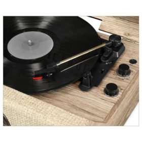 Victrola Highland Bluetooth Record Player With 3 Speed Turntable