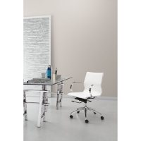 Vibe Low-Back Office Chair, White