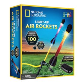 National Geographic Light-Up Air Rockets 