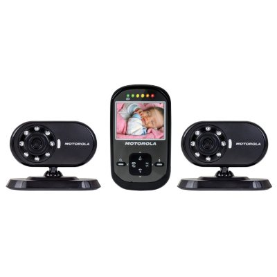 Motorola MBP25-2 Wireless Video Baby Monitor with LCD Color Screen and Two  Cameras - Sam's Club