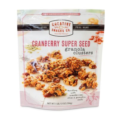 Cranberry Super Seed Granola Clusters (1 lb., 12 oz.) Sam's Club