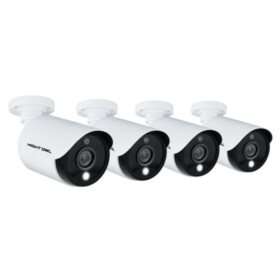 Night Owl 1080p Wired Cameras With Built In Spotlights 4 Pack