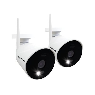 Night Owl 1080p HD Wi-Fi IP Cameras with Built-In Spotlights (2-Pack) - Sam's  Club