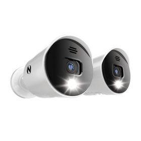 Night Owl Wired 4K UHD Spotlight Security Cameras, 2pk.