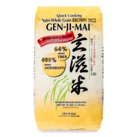 Gen-Ji-Mai Brown Rice, 25lbs.