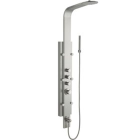 VIGO Shower Massage Panel System with Rain Shower Head, Hand Shower & Tub Spout