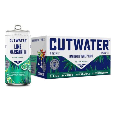 Cutwater Margarita Variety Pack, 6.7 fl. oz. can, 12 pk. - Sam's Club