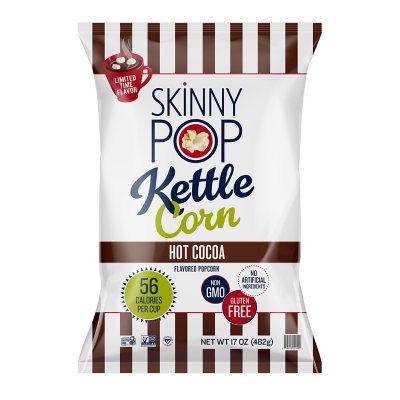SkinnyPop Popcorn Variety Pack, Original & White Cheddar, Gluten-Free, 0.5  oz, 14 Ct