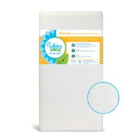Lullaby Earth "Breeze" Breathable 2-Stage Baby Crib and Toddler Mattress