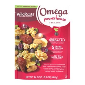 WildRoots Omega Powerhouse Trail Mix 24 oz.