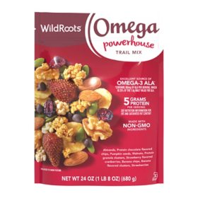 WildRoots Omega Powerhouse Trail Mix, 24 oz.