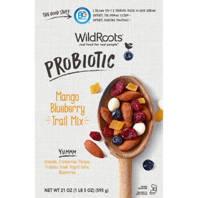 WildRoots Mango Blueberry Probiotic Trail Mix (21 oz.) Sam's Club