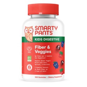 SmartyPants Kids Fiber & Veggies Gummies, 100 ct.	 		 		 		 		 		