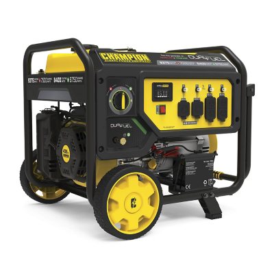 Champion Power Equipment 7500-Watt Dual Fuel Portable Generator, Electric  Start - Sam's Club