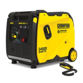 4500-Watt RV Ready Portable Inverter Generator with Quiet Technology and CO Shield