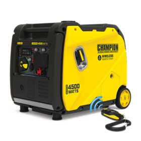 4500-Watt RV Ready Portable Inverter Generator with Quiet Technology and CO Shield