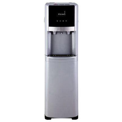 Primo Stainless Steel Bottom-loading Cold and Hot Water Cooler (Single Ice  Maker) in the Water Coolers department at