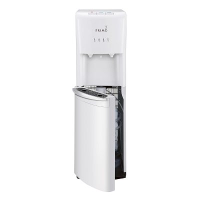 Primo Deluxe Countertop Water Dispenser Top Loading, Hot/Cold/Room Temp,  White
