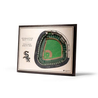 5-Layer StadiumView 3D Wall Art - Chicago White Sox:- Chicago White Sox